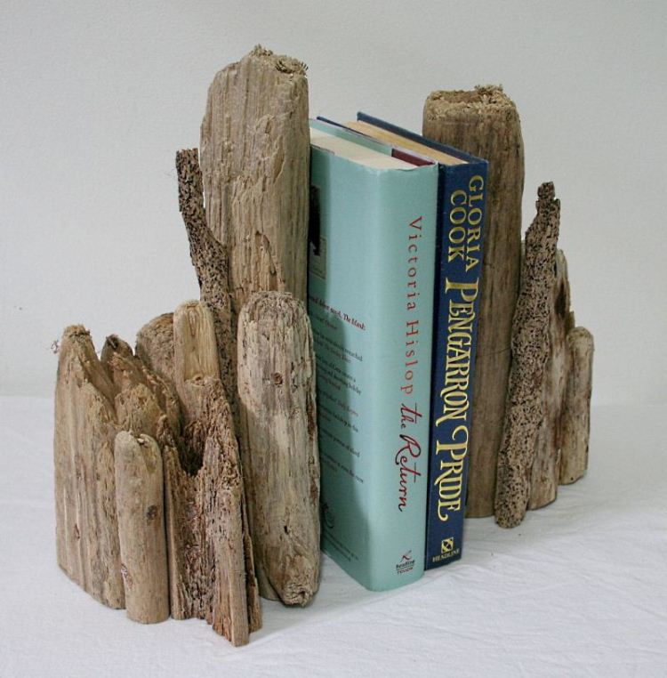 Driftwood Book Ends